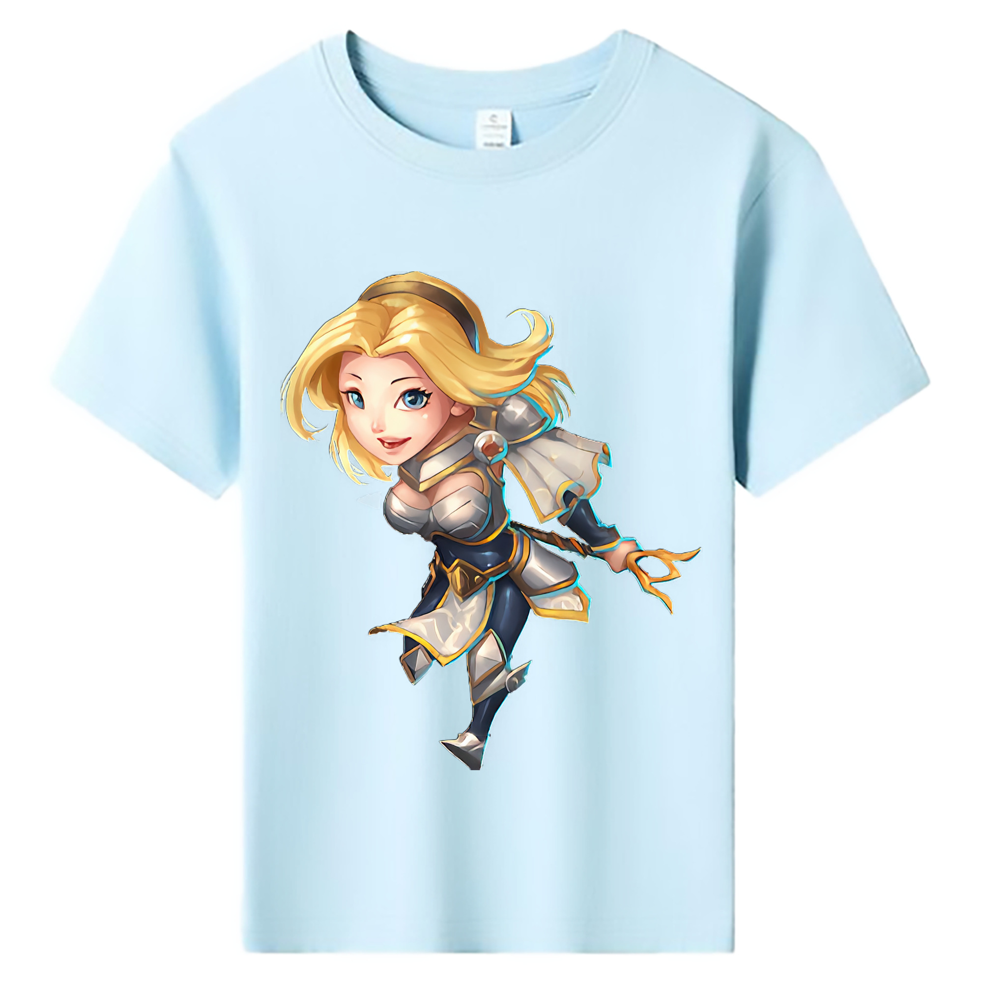 （画像用） リーグ・オブ・レジェンド League of Legends LOL 綿100％キッズTシャツ（フロントプリント）